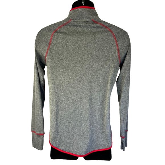 Louisville Cardinals Colosseum Pullover Long sleeve Shirt - Heathered Charcoal - Picture 6 of 11